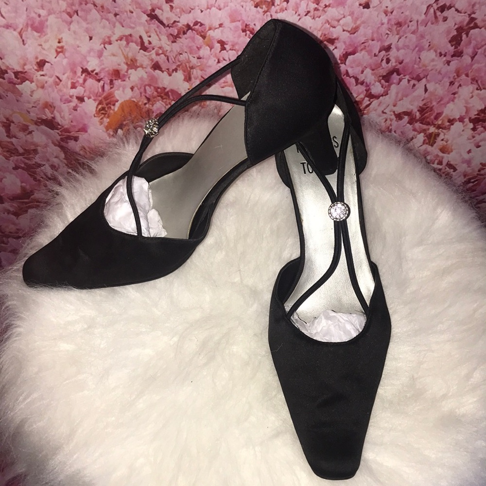 Black Evening Heels